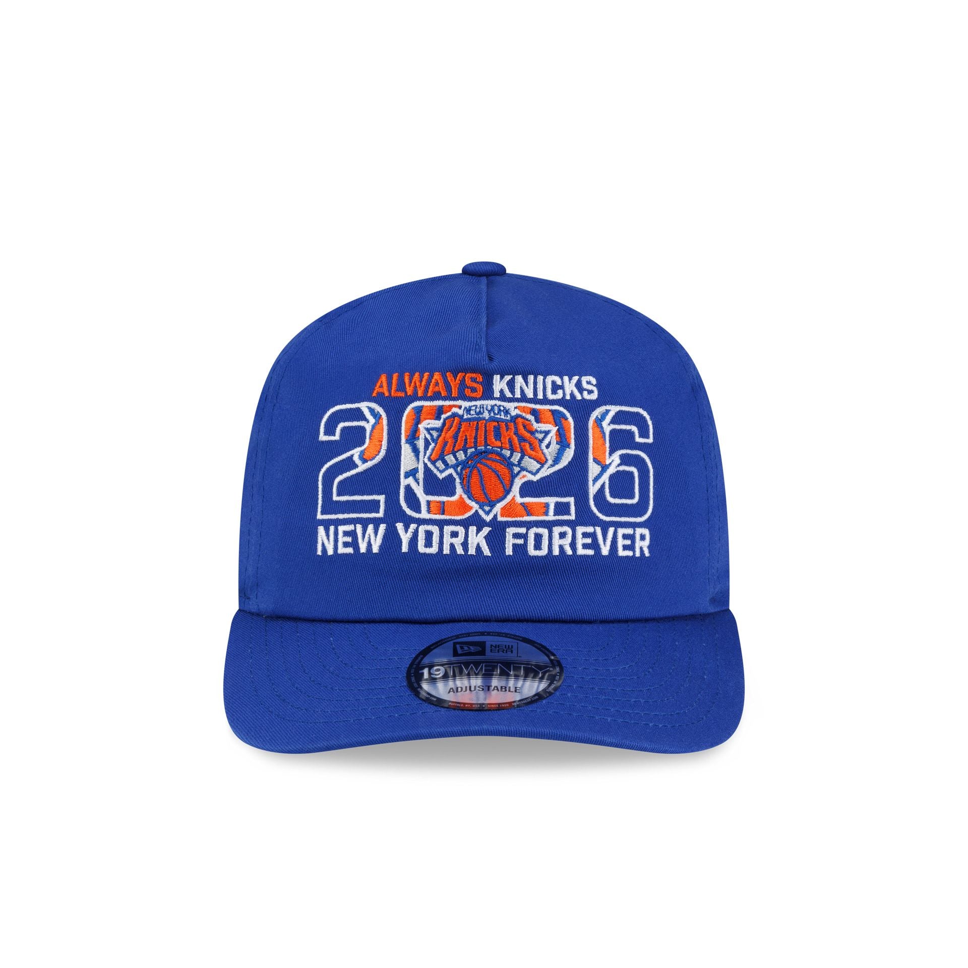 New York Knicks 2026 NBA Champions 19TWENTY Snapback Hat