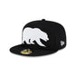 California Golden Bears White Bear 59FIFTY Fitted Hat