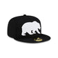 California Golden Bears White Bear 59FIFTY Fitted Hat