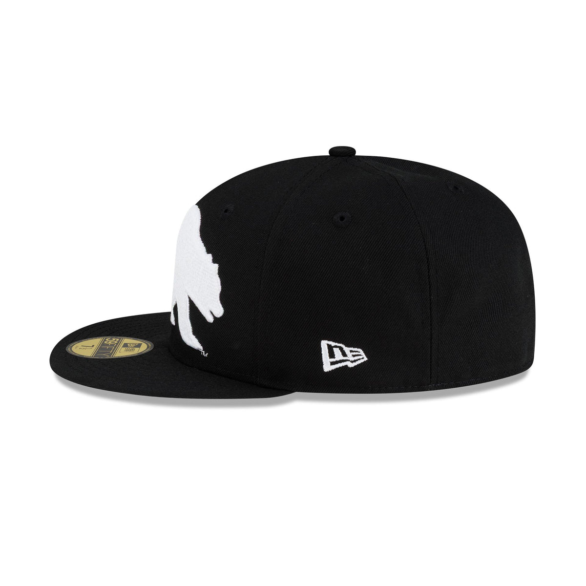 California Golden Bears White Bear 59FIFTY Fitted Hat
