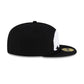 California Golden Bears White Bear 59FIFTY Fitted Hat