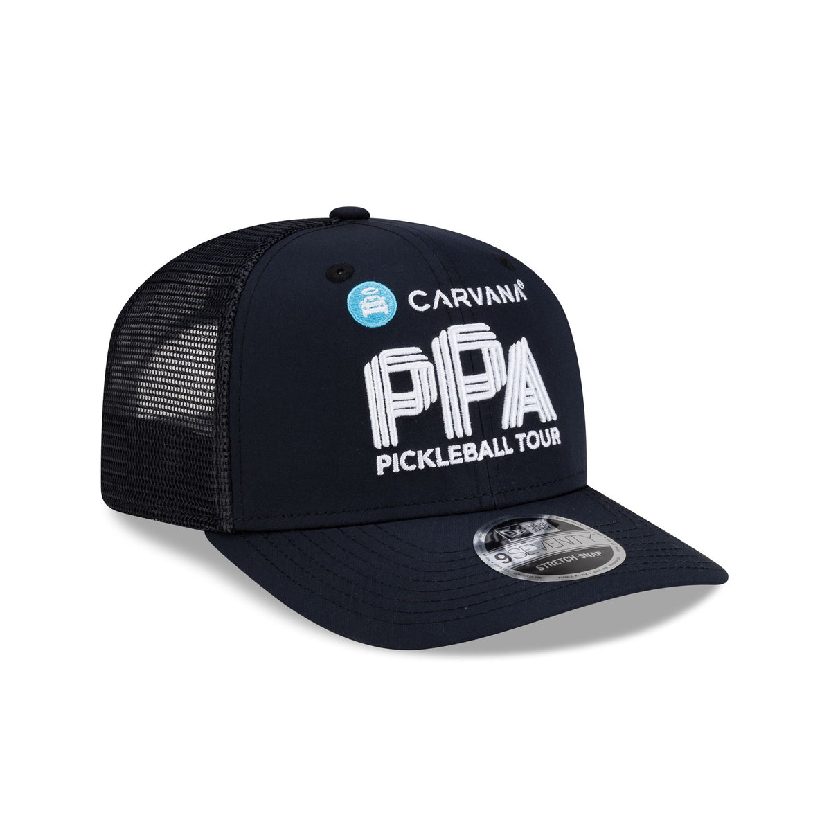 Professional Pickleball Association Carvana Pickleball Tour Navy 9SEVENTY Trucker Hat