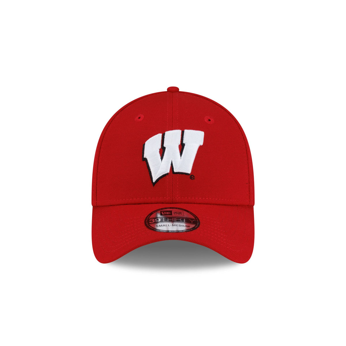 Wisconsin Badgers Red 39THIRTY Stretch Fit Hat