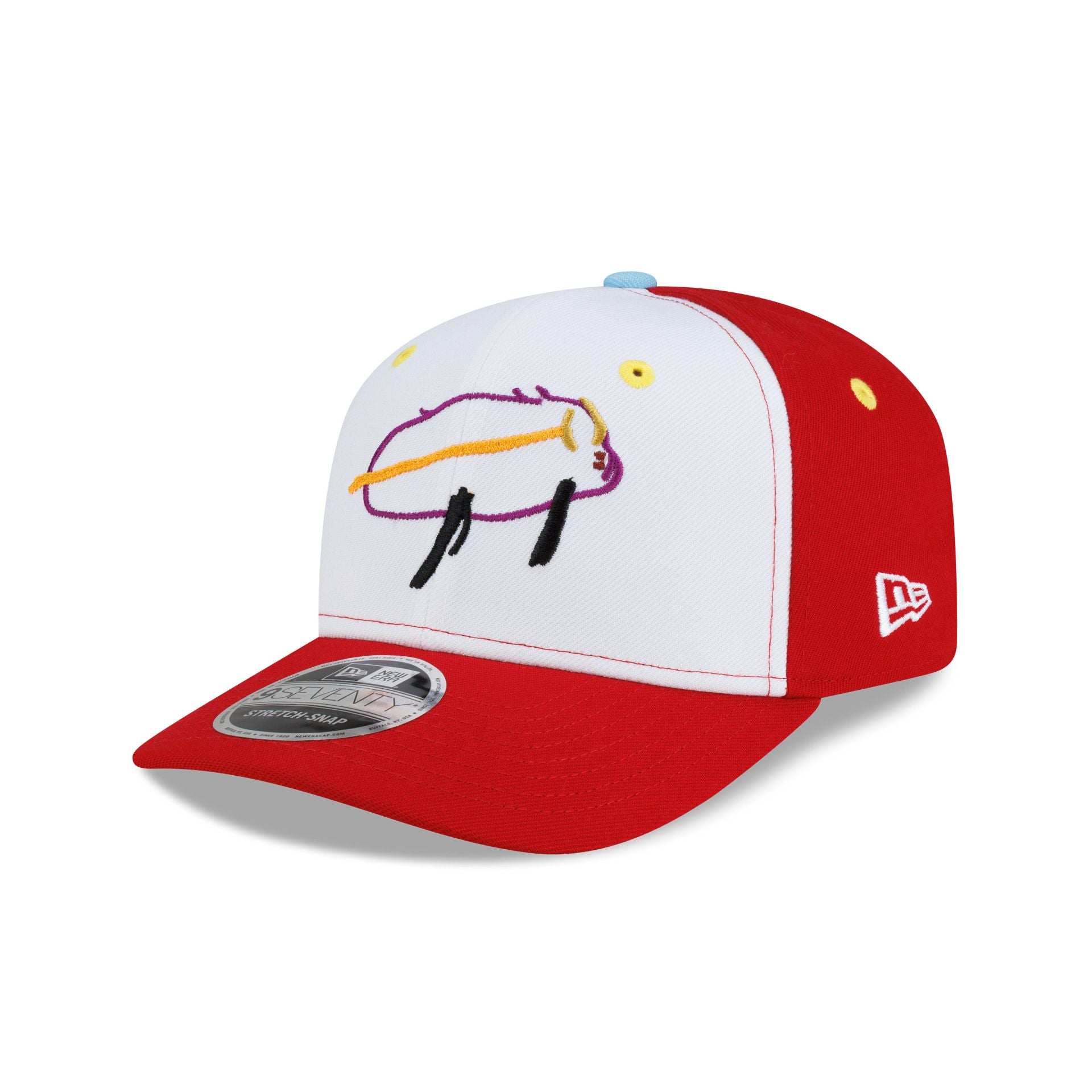 Buffalo Bills Billustration by Mason 9SEVENTY Stretch-Snap Hat