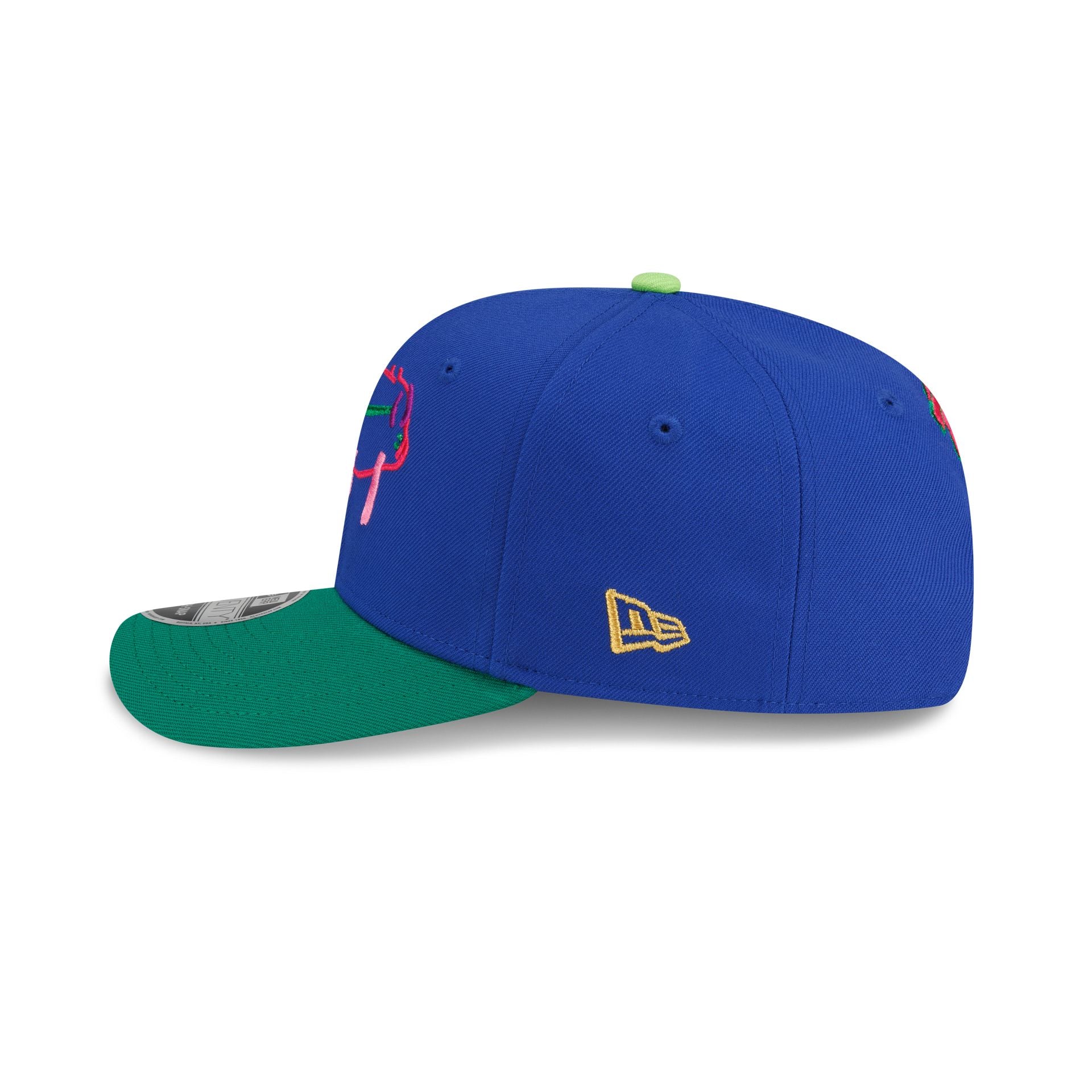 Buffalo Bills Billustration by Caleb 9SEVENTY Stretch-Snap Hat