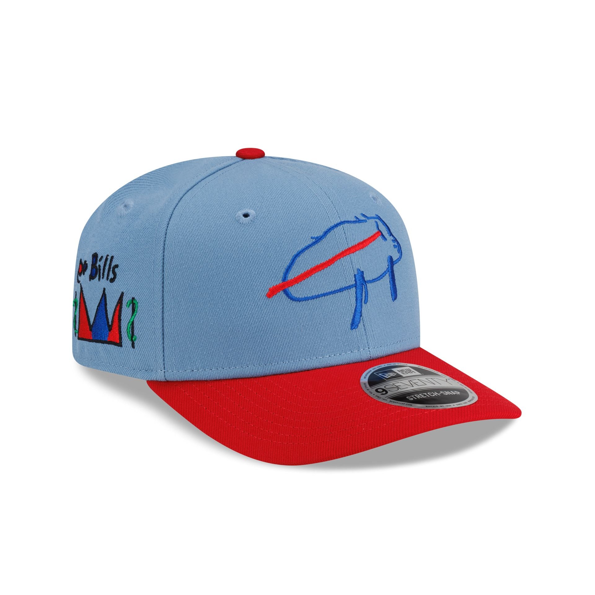 Buffalo Bills Billustration by Avery and Amar'e 9SEVENTY Stretch-Snap Hat