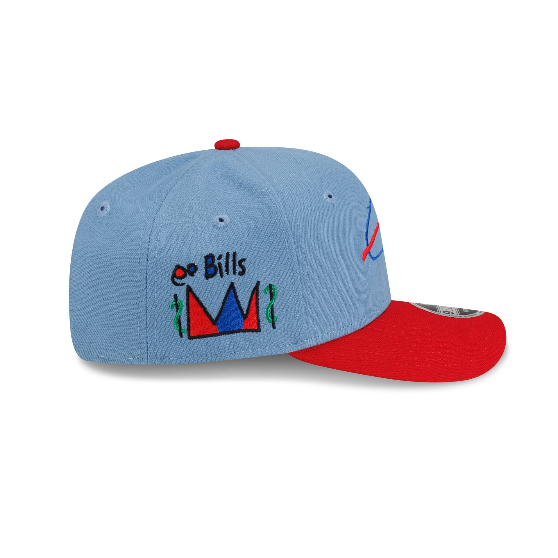 Buffalo Bills Billustration by Avery and Amar'e 9SEVENTY Stretch-Snap Hat