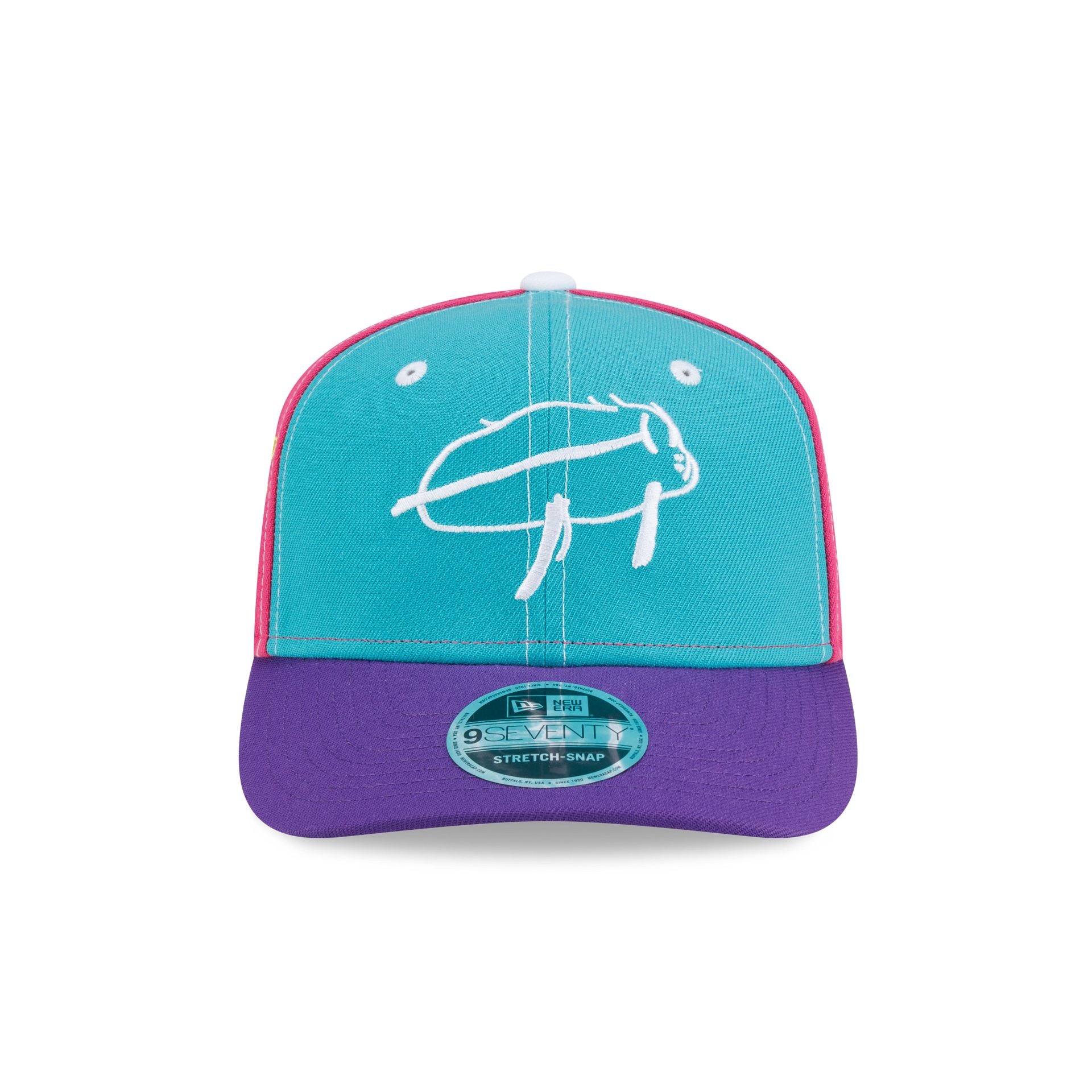 Buffalo Bills Billustration by Charlotte 9SEVENTY Stretch-Snap Hat