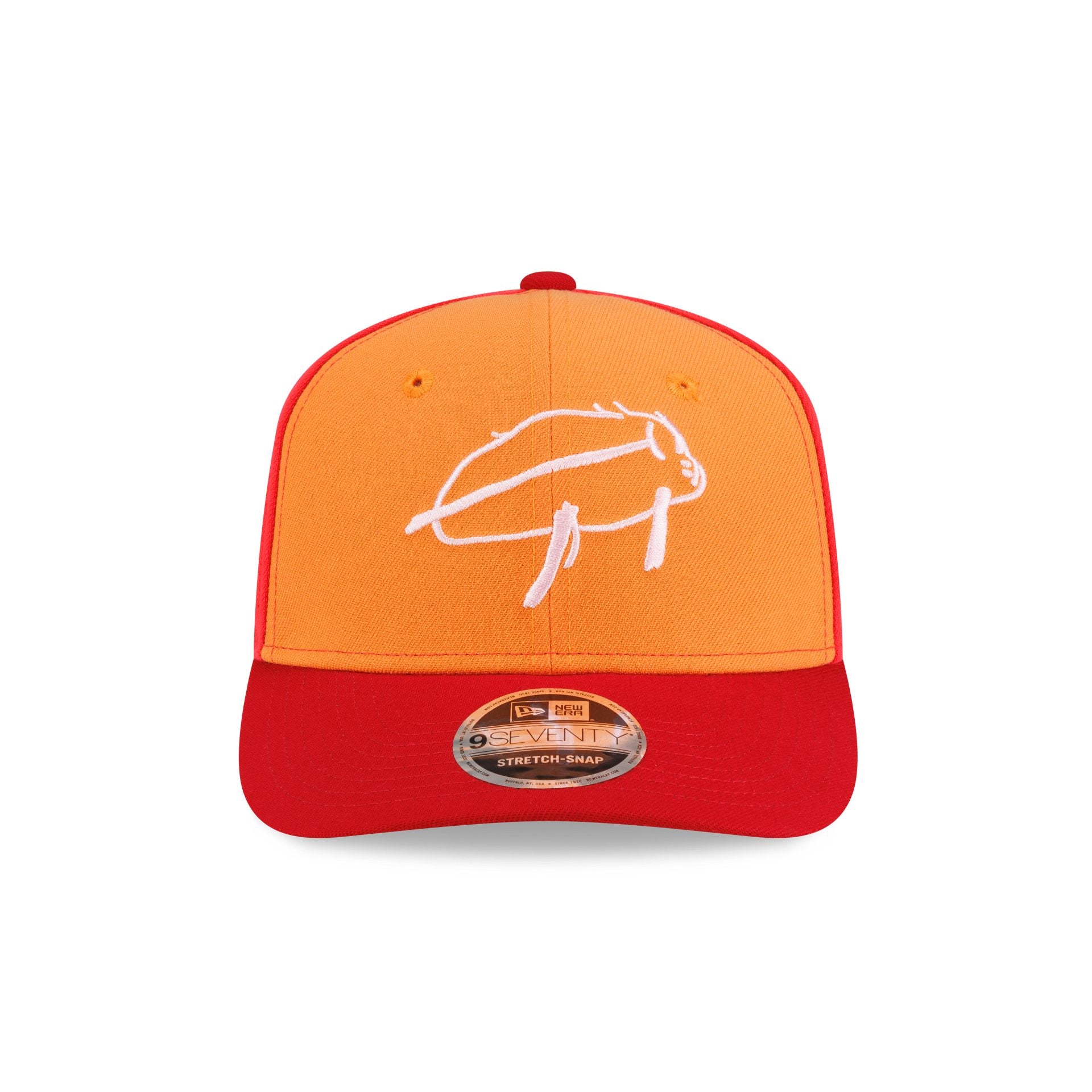 Buffalo Bills Billustration by Isaac 9SEVENTY Stretch-Snap Hat