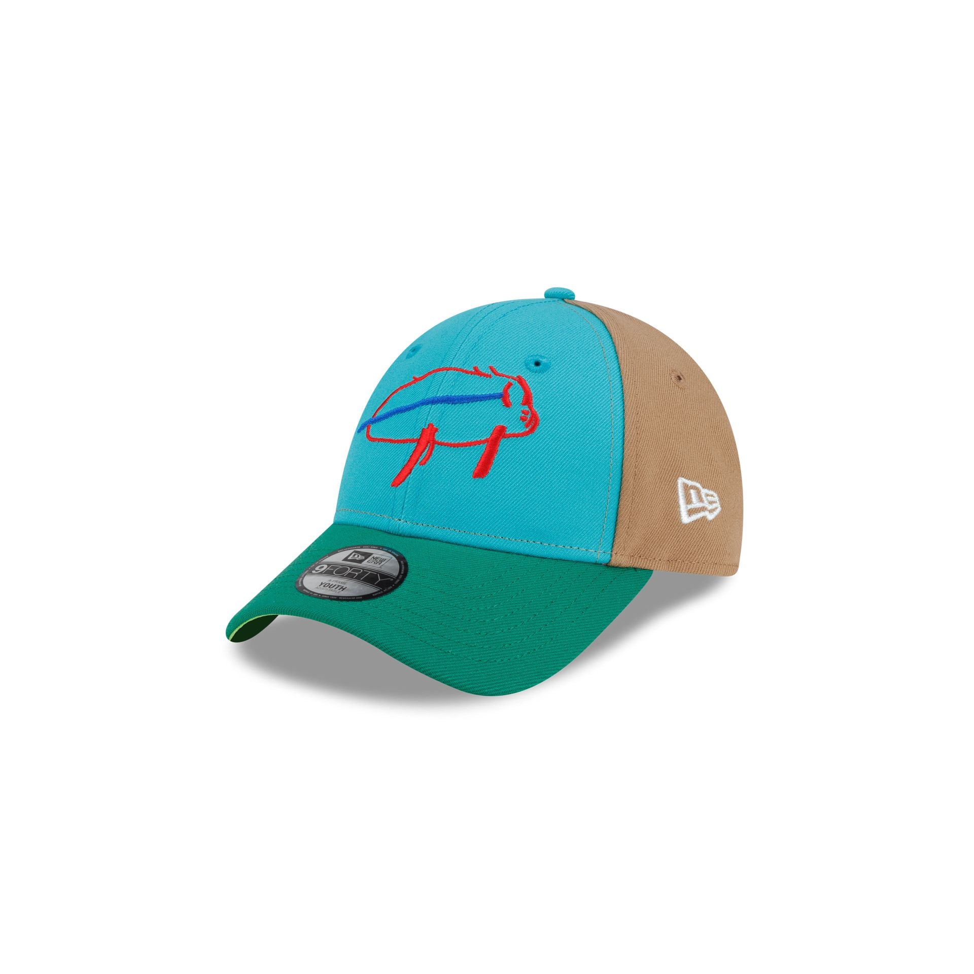 Buffalo Bills Billustration by Killian Kids 9FORTY Snapback Hat
