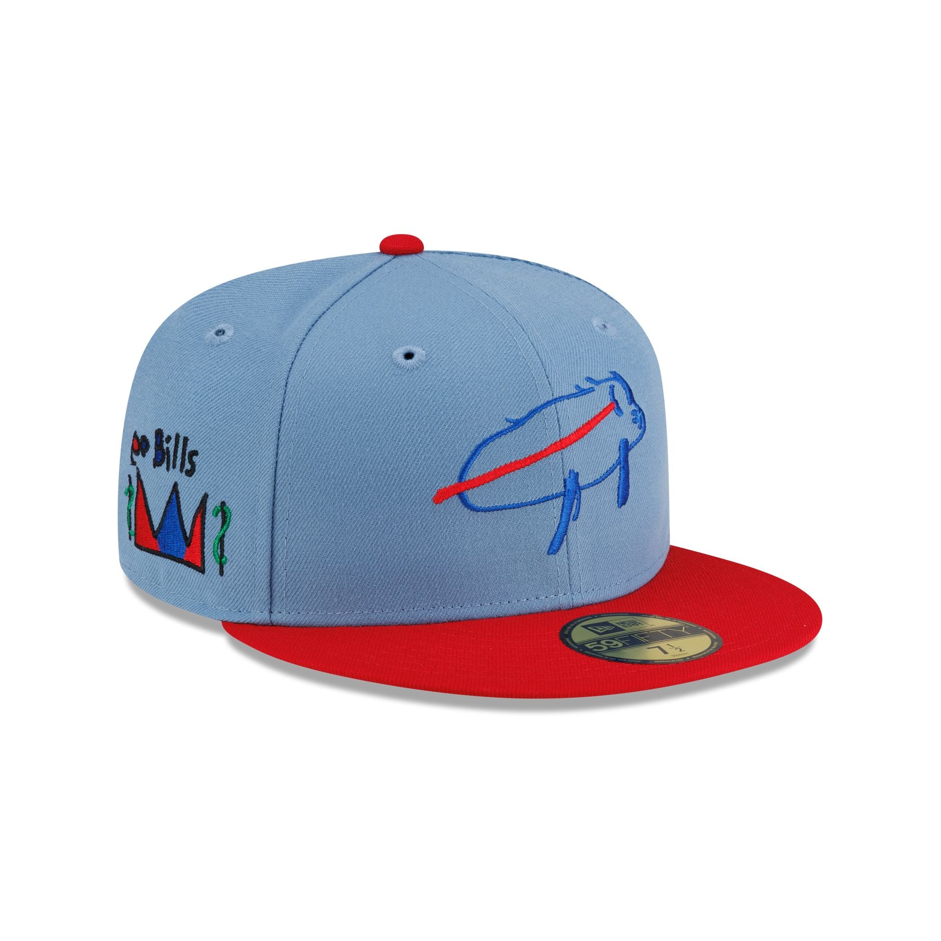 Buffalo Bills Billustration by Avery and Amar'e 59FIFTY Fitted Hat