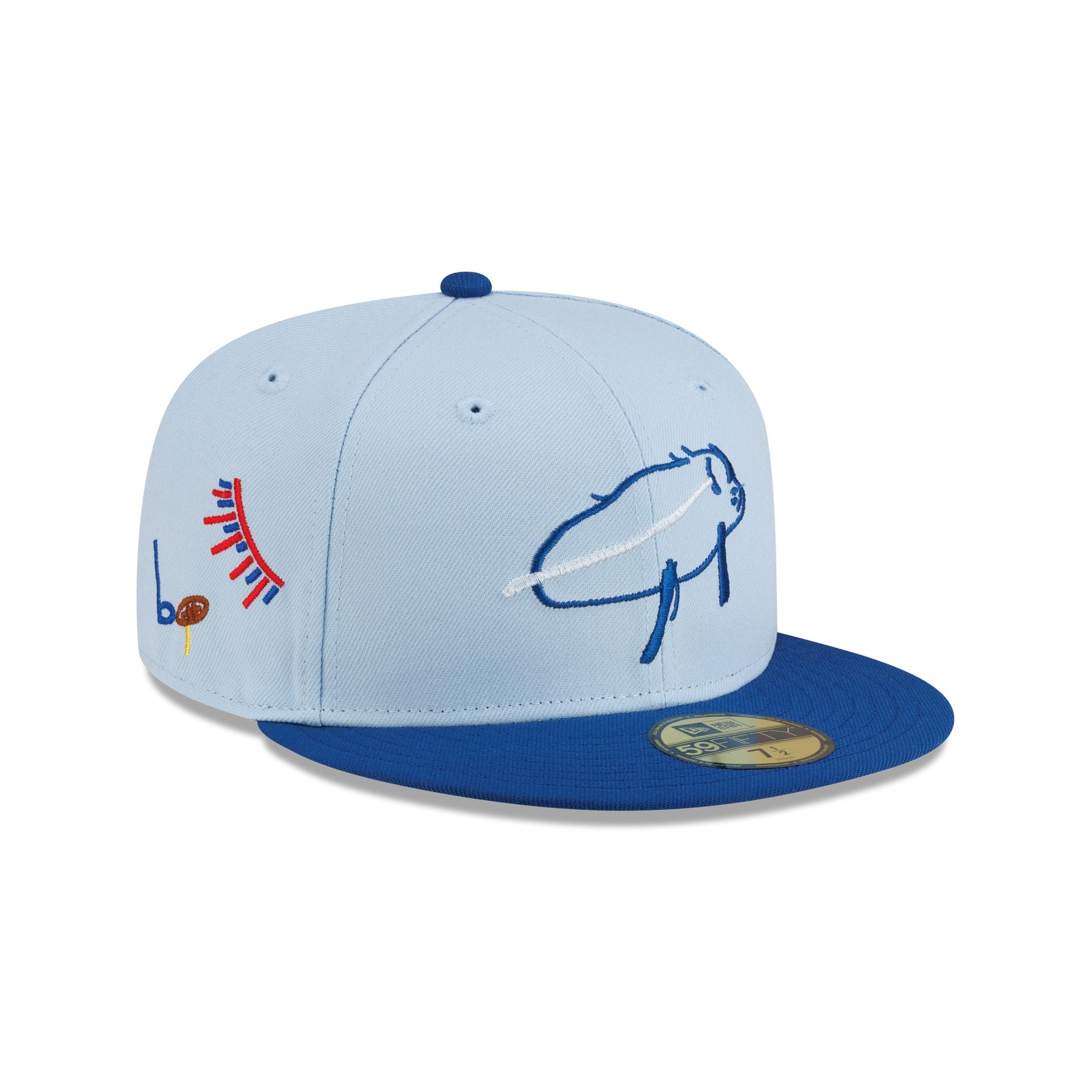Buffalo Bills Billustration by Grace 59FIFTY Fitted Hat