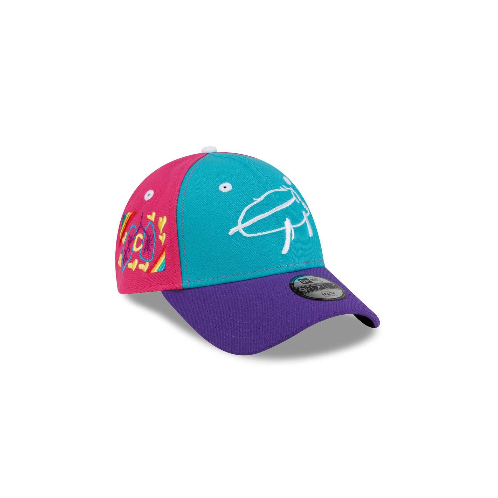 Buffalo Bills Billustration by Charlotte Kids 9FORTY Snapback Hat