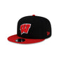 Wisconsin Badgers Two Tone 9FIFTY Snapback Hat
