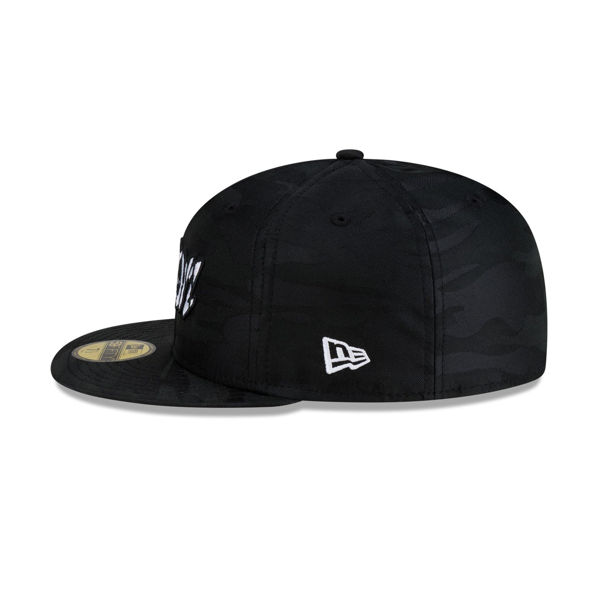 $AD BOYZ x New Era Cap Black Camo 59FIFTY Fitted Hat