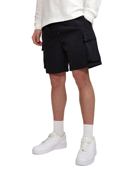 New Era Cap Black Outdoor Shorts