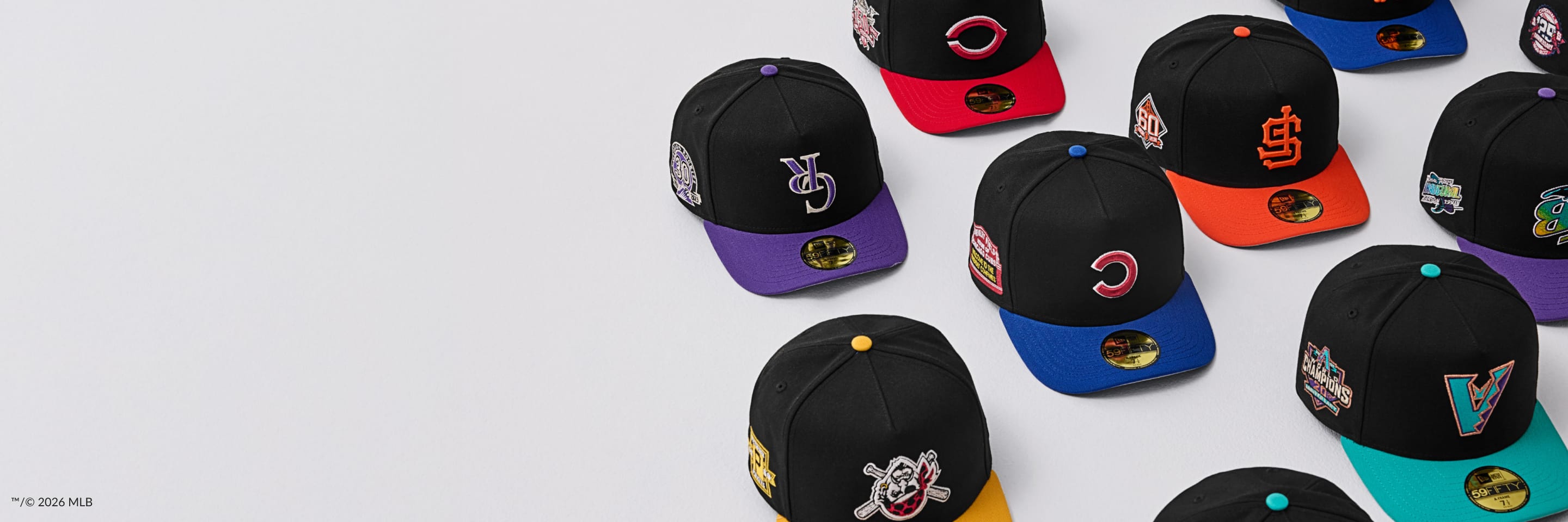 Shop Just Caps MLB Upside Down Logo