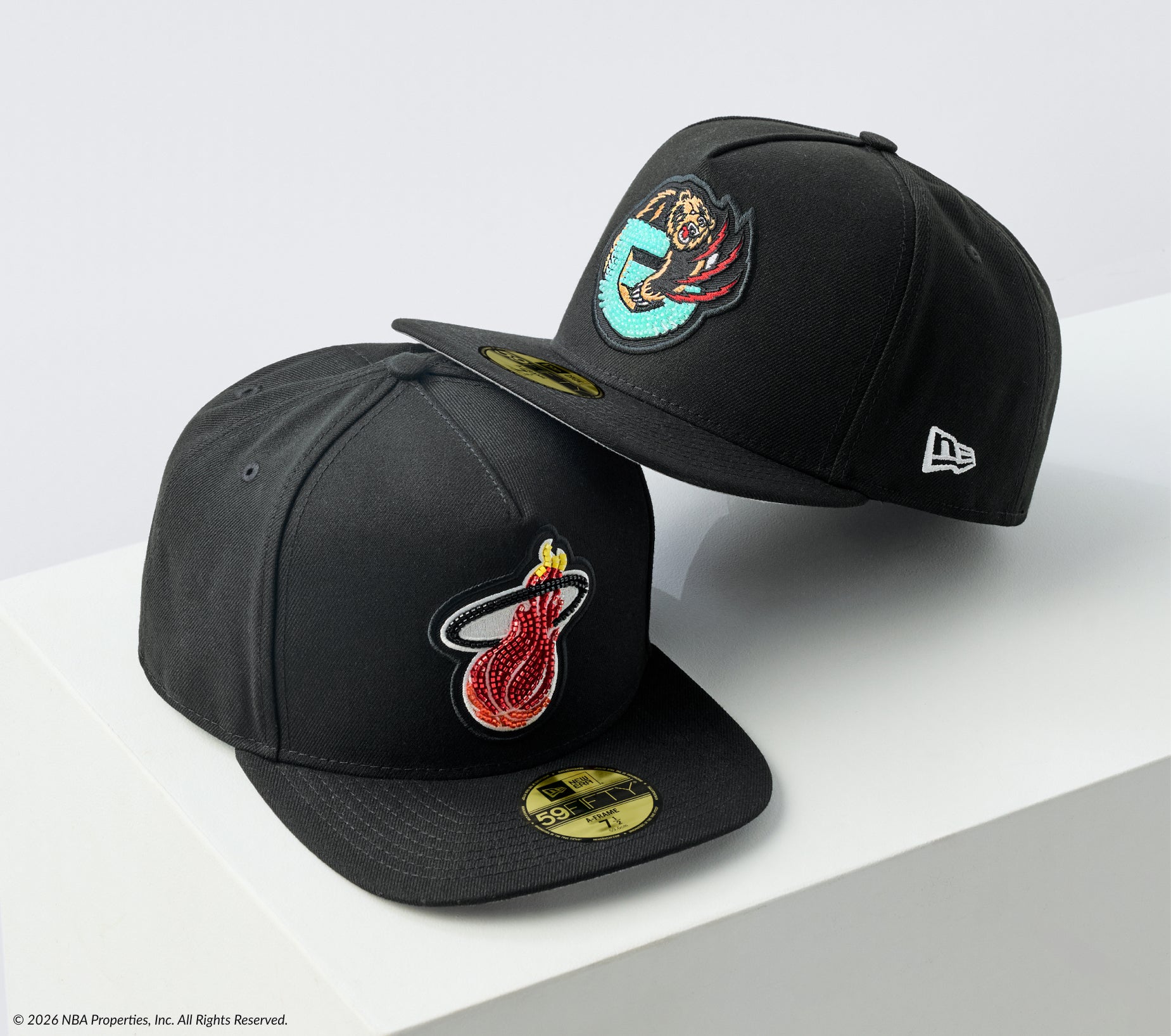 Shop the Just Caps NBA Beaded Collection