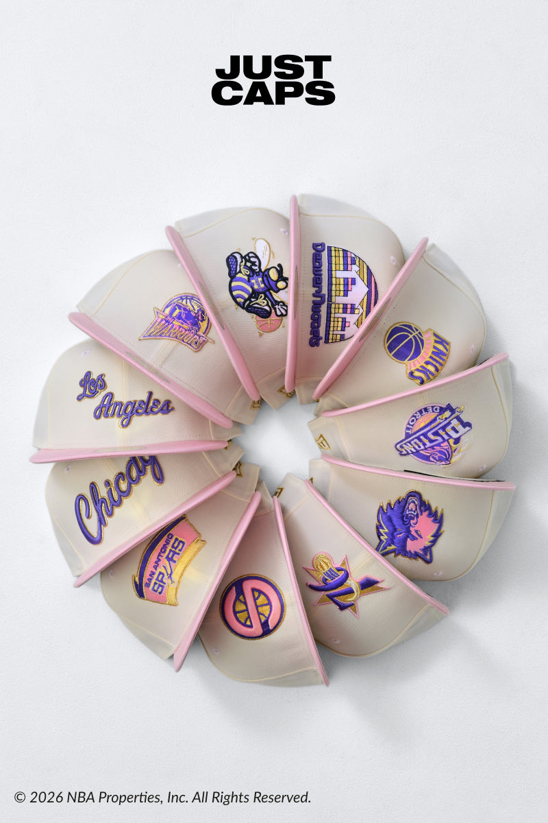 Shop Just Caps NBA Chrome Pink 