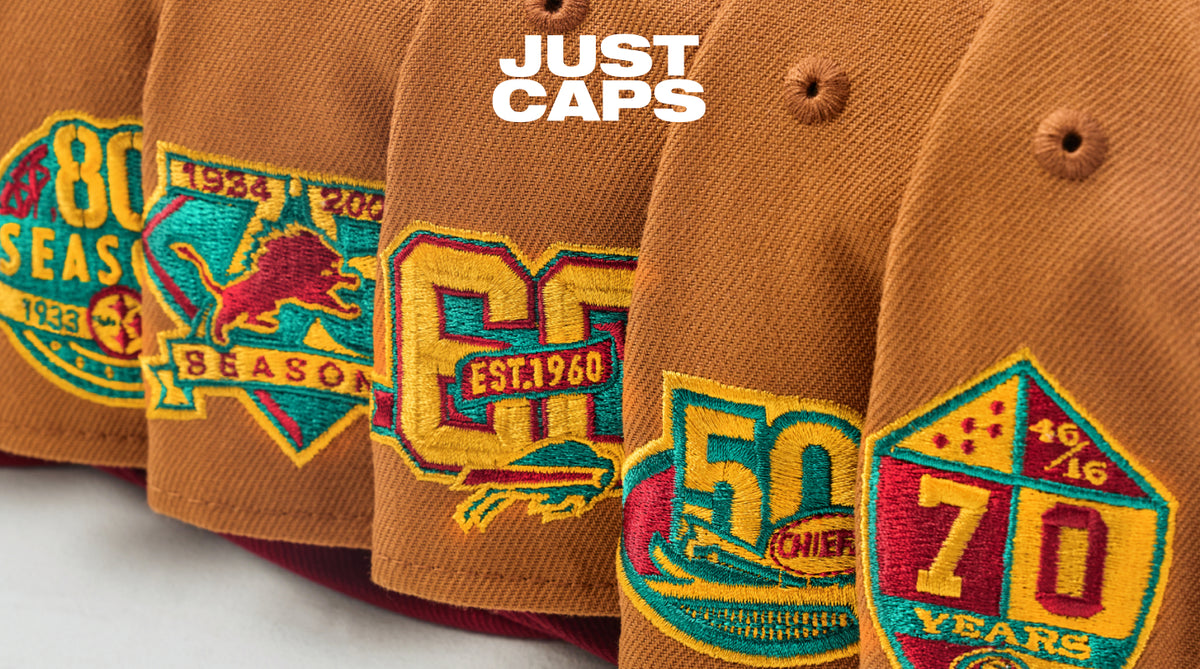 Shop the Just Caps NFL Harvest Collection