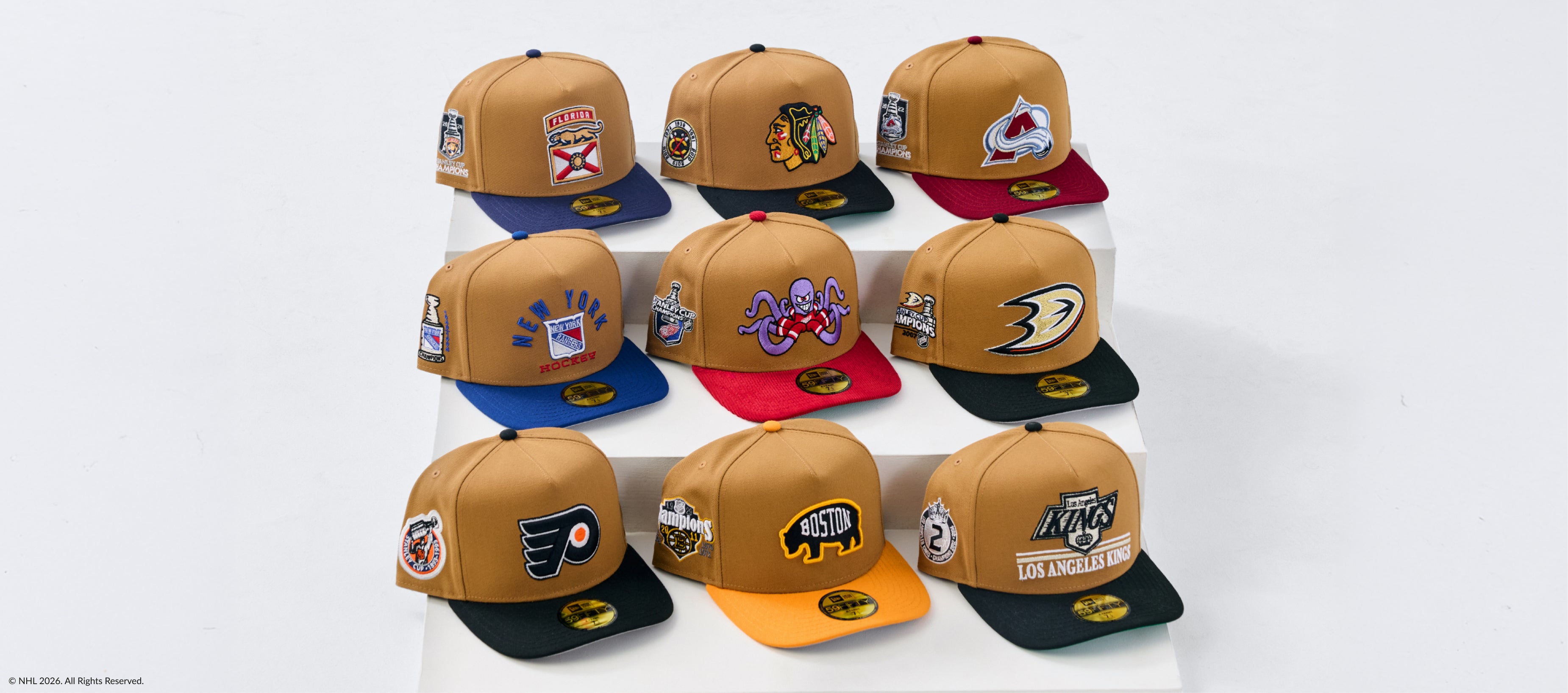 Shop the Just Caps NHL Golden Pack collection