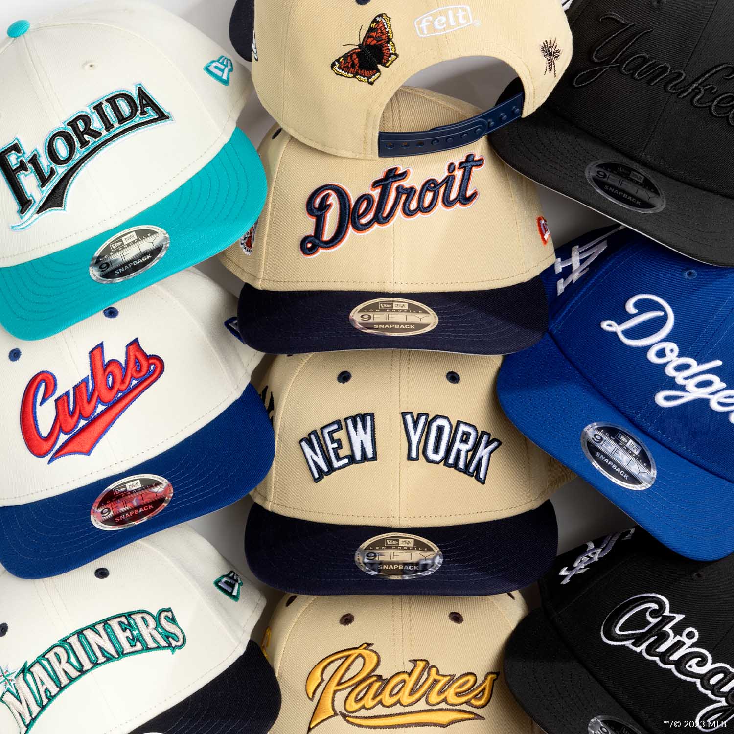 Shop Felt X MLB headwear