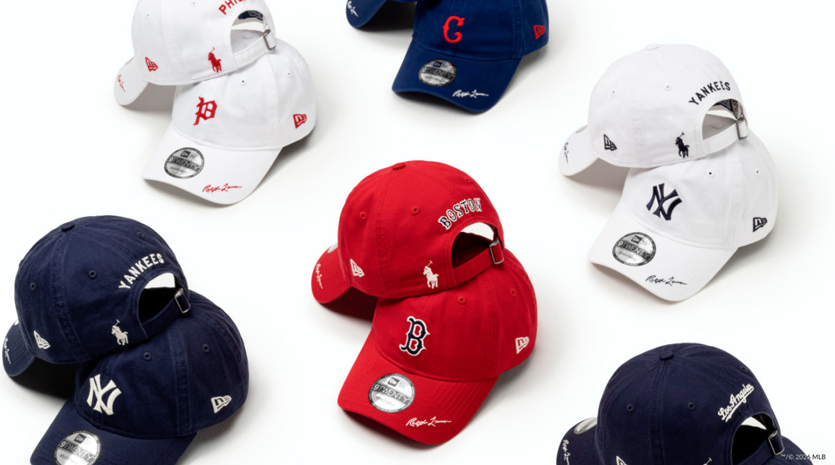 Shop the latest from Ralph Lauren x MLB headwear