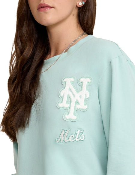 New York Mets Minty Breeze Logo Select Women's T-Shirt
