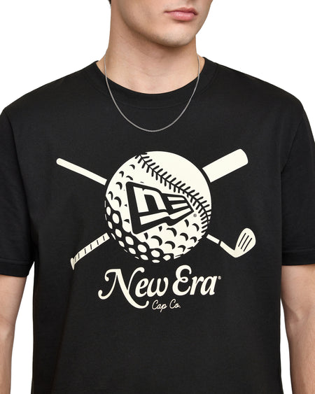 New Era Cap Fairway Black T-Shirt
