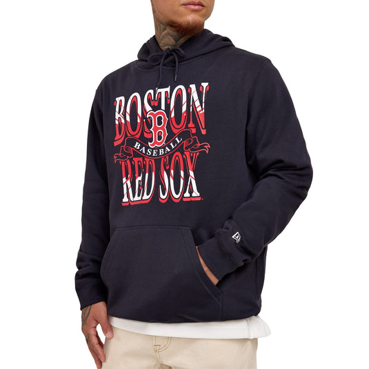 Boston Red Sox Sport Classics Navy Hoodie - New Era Cap