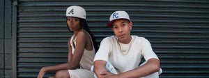 Models wearing MLB Autumn Air 59FIFTY Fitted