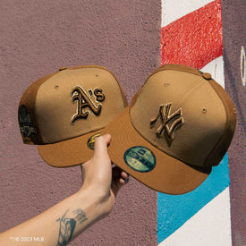 MLB Tri-Tone Brown 59FIFTY Fitteds