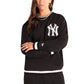 New York Yankees Logo Select Black Crewneck