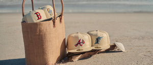Collection of MLB Raffia Front 59FIFTY Fitteds