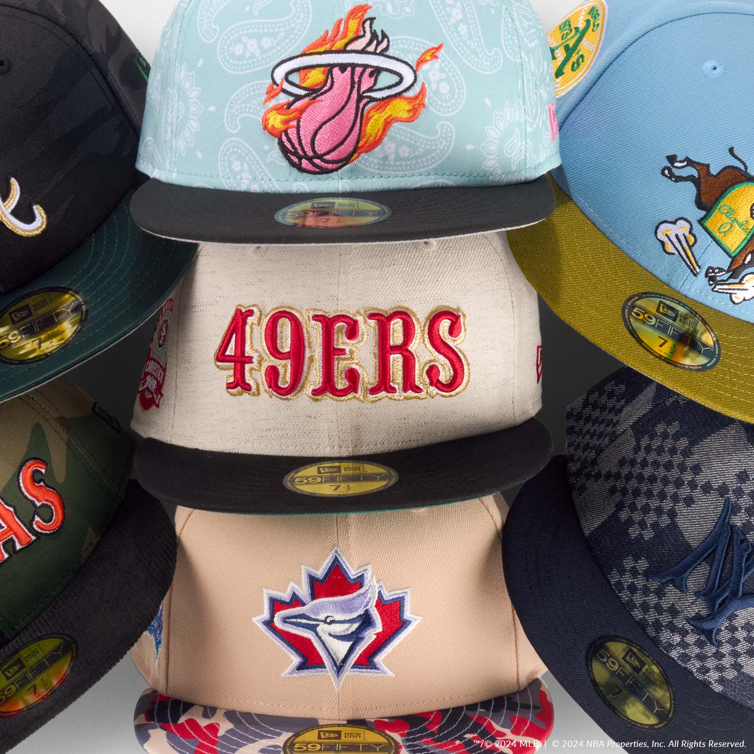 Shop Just Caps Variety Pack in select MLB, NBA, and NFL teams