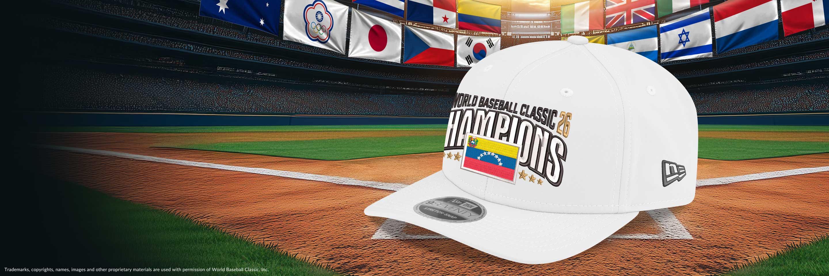Shop World Baseball Classic Champions gear at New Era Cap.