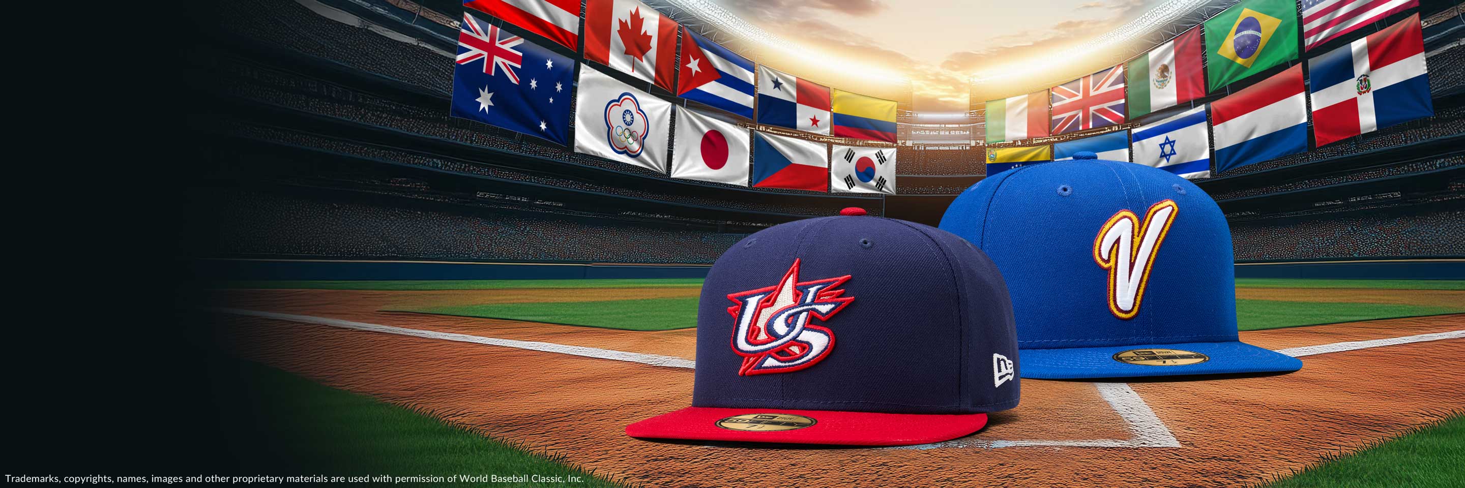 Shop the Official 2026 World Baseball Classic headwear