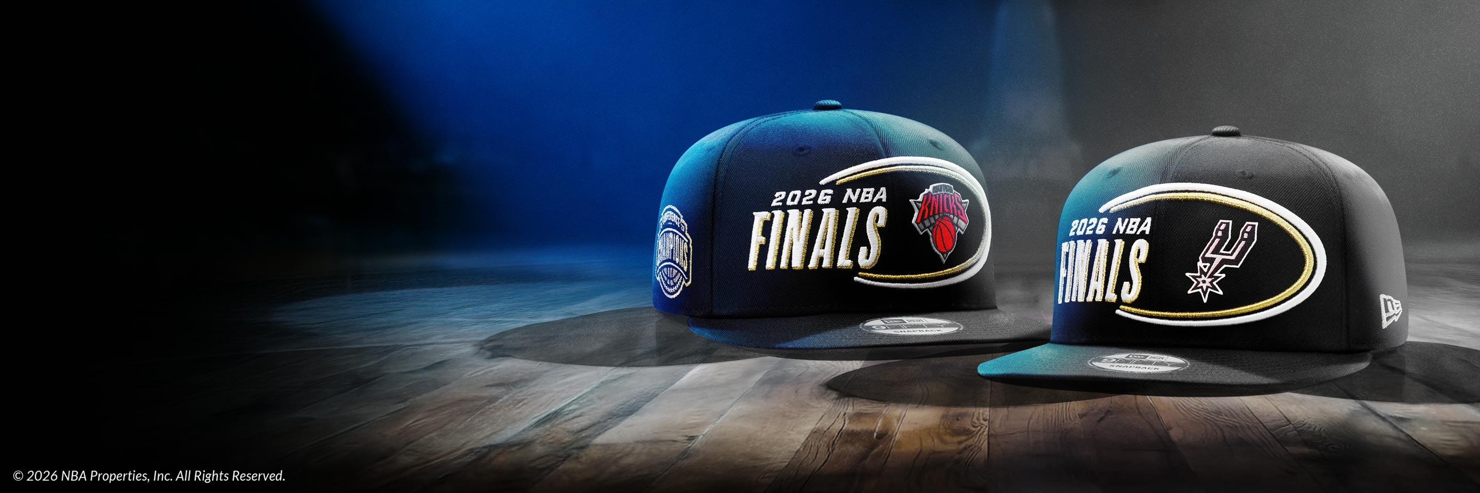 Shop the NBA Finals gear at New Era Cap
