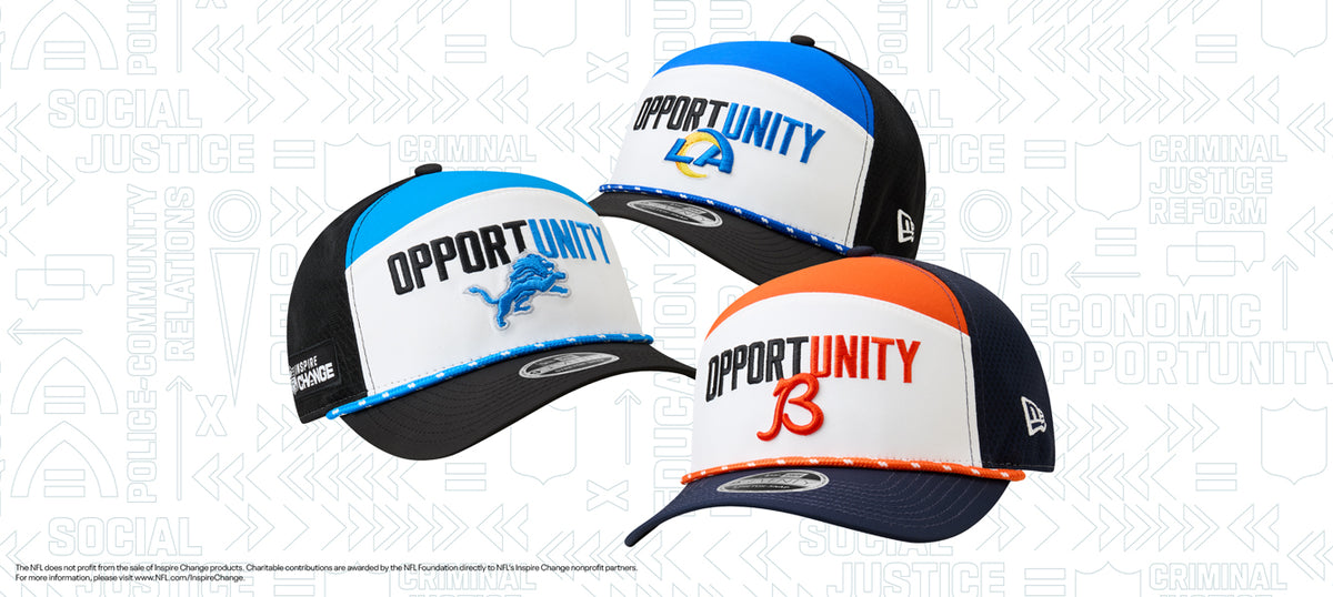 Shop the NFL Inspire Change Collection at New Era Cap.