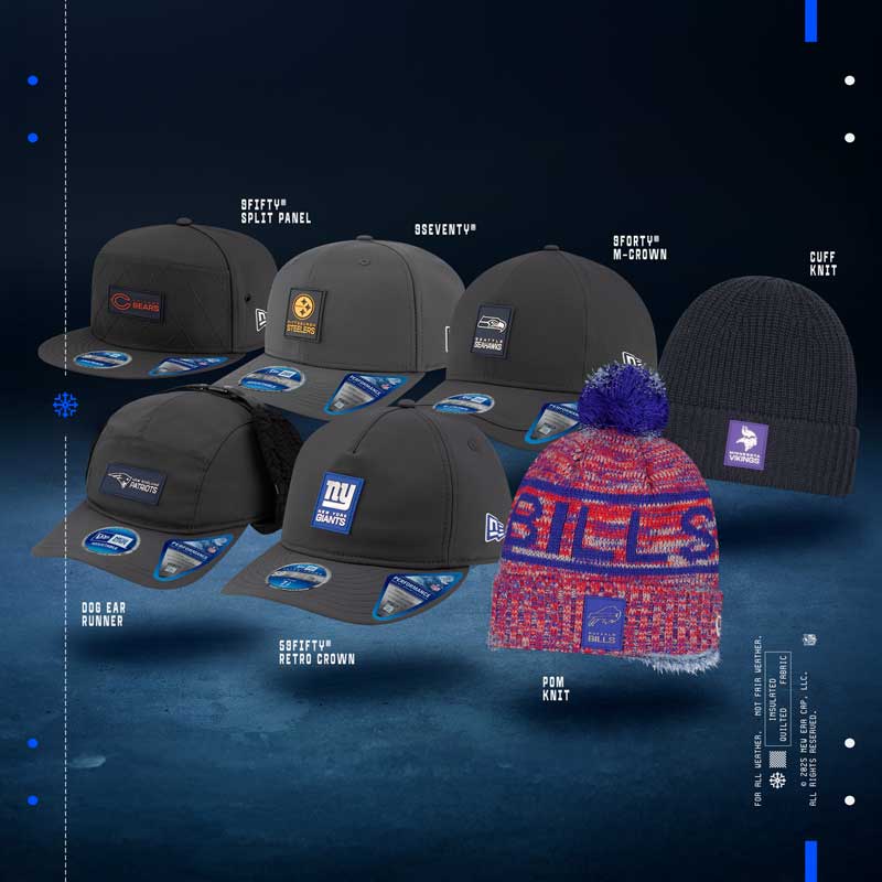 Shop the NFL Sidelines Cold Weather Collection