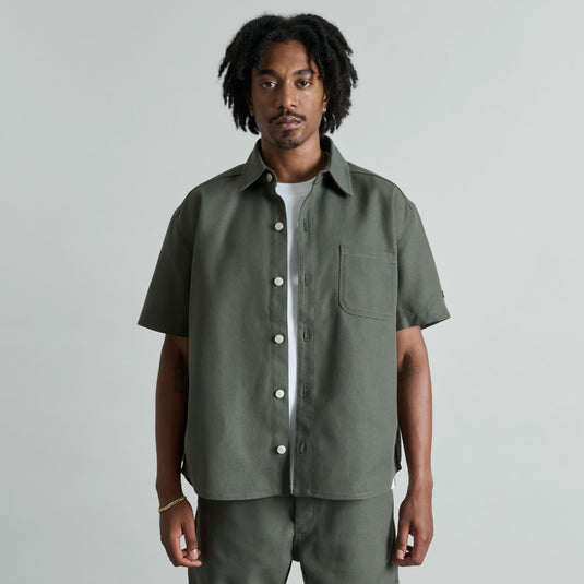 Founders Dusty Charcoal Work Shirt - New Era Cap