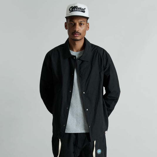 Marvin Black Coach's Jacket - New Era Cap