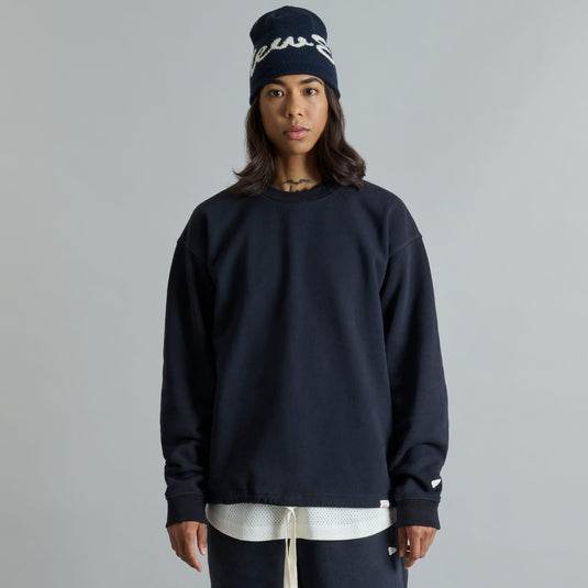 Alden Navy Crewneck - New Era Cap
