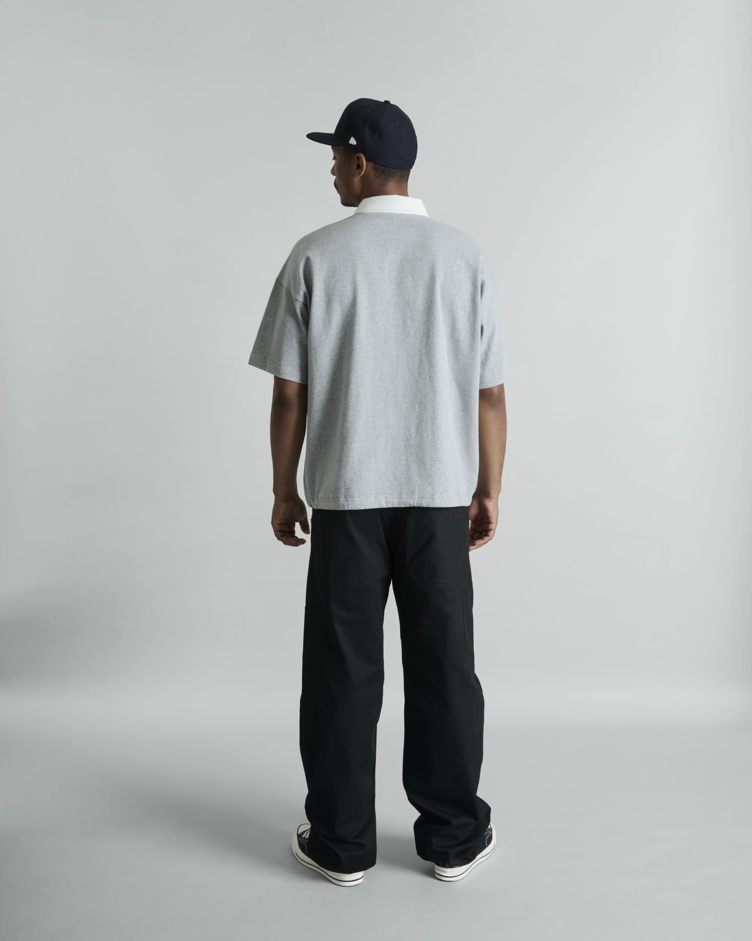 Alden Heather Gray Rugby Shirt