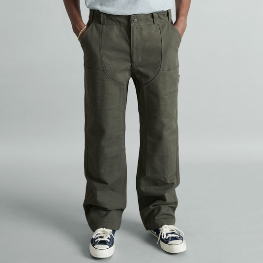 Forge Dusty Charcoal Double Knee Pants - New Era Cap