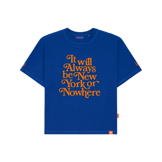 New York or Nowhere x New York Mets Light Royal Relaxed Motto T-Shirt - New Era Cap