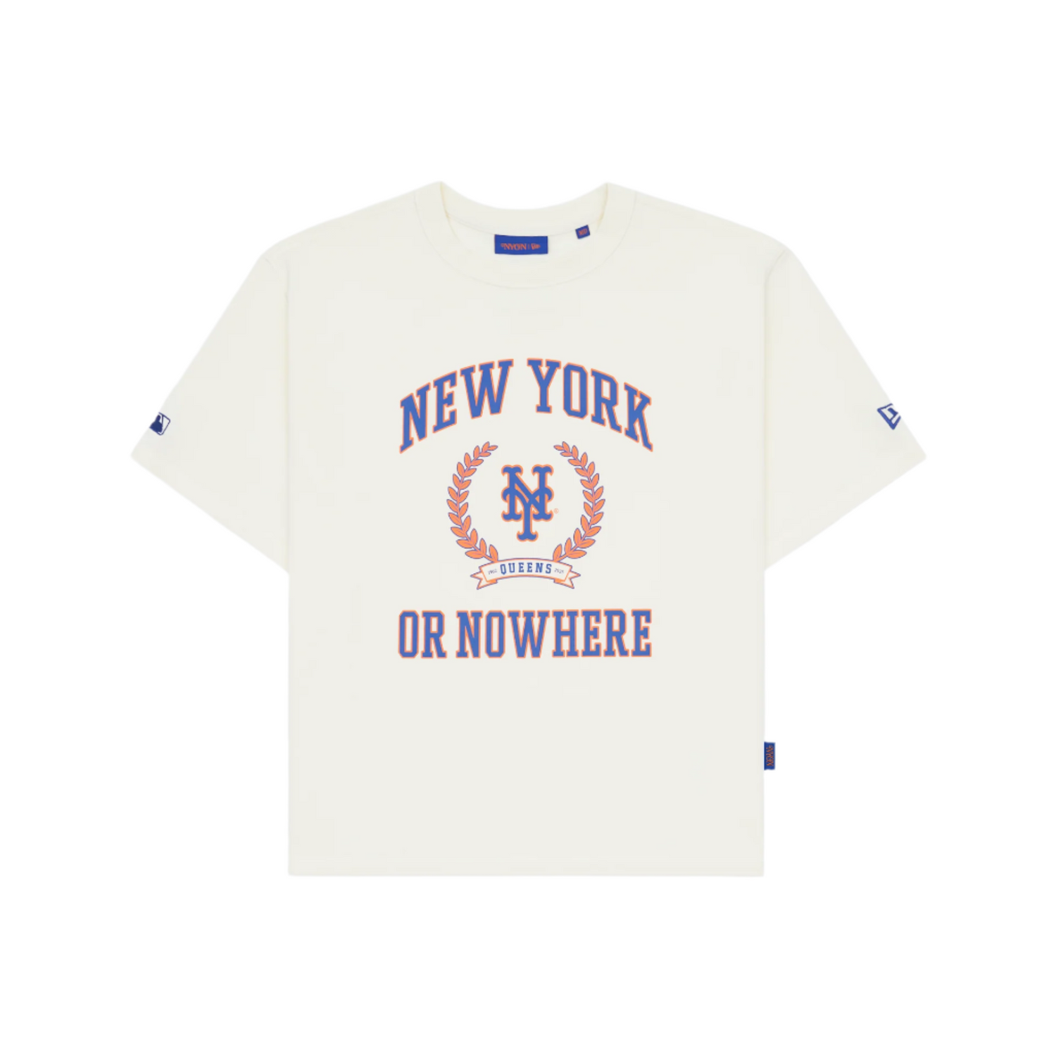 New York or Nowhere x New York Mets University T-Shirt