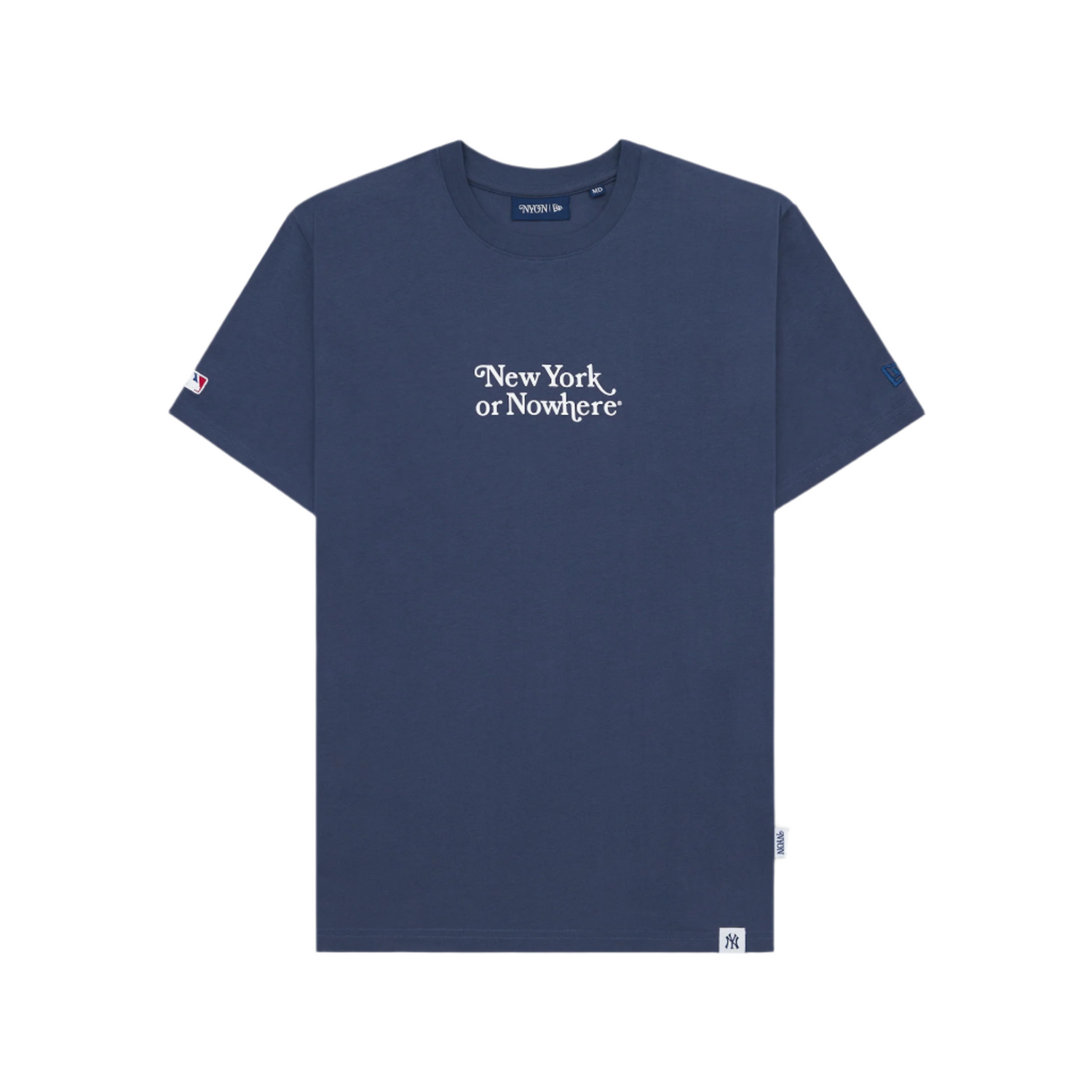 New York or Nowhere x New York Yankees Navy Motto Short-Sleeve T-Shirt