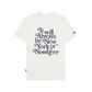 New York or Nowhere x New York Yankees White Motto Short-Sleeve T-Shirt