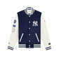 New York or Nowhere x New York Yankees Navy Motto Varsity Jacket